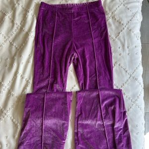 SHEIN velvet pants